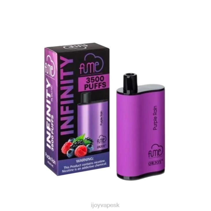 iJOY Vape Price | iJOY Fume Infinity jednorazové 3500 šlukov | 12 ml 8X02106 fialový dážď